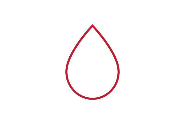 Icon of a water droplet